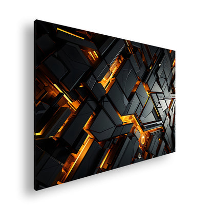 Leinwandbild - Licht in der Tiefe