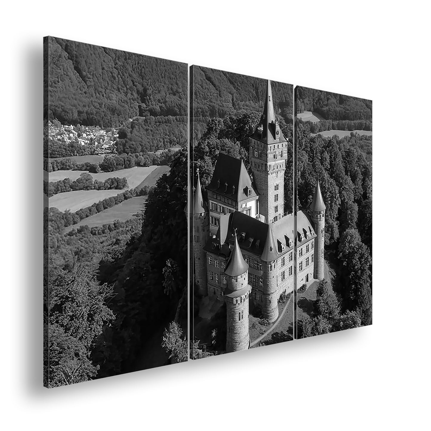 Hauptbild Schwarz & Weiß 3 Teilig
