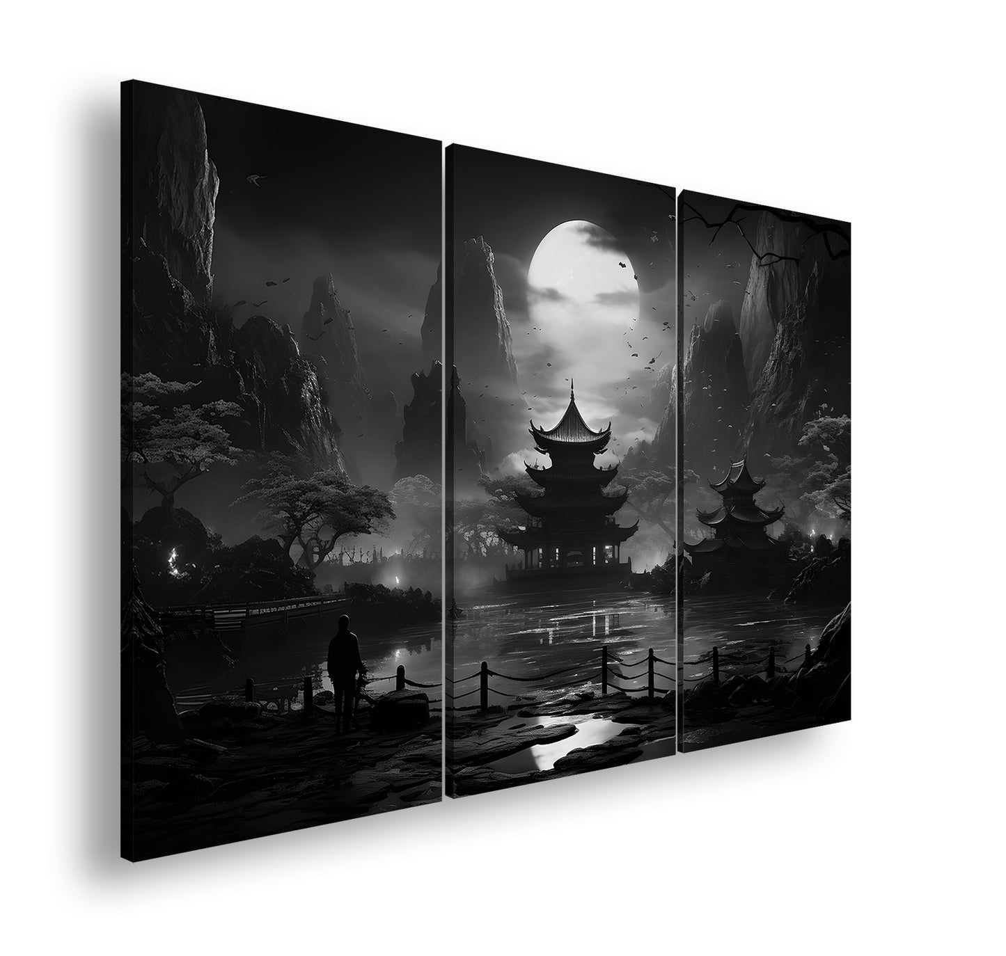 Hauptbild Schwarz & Weiß 3 Teilig