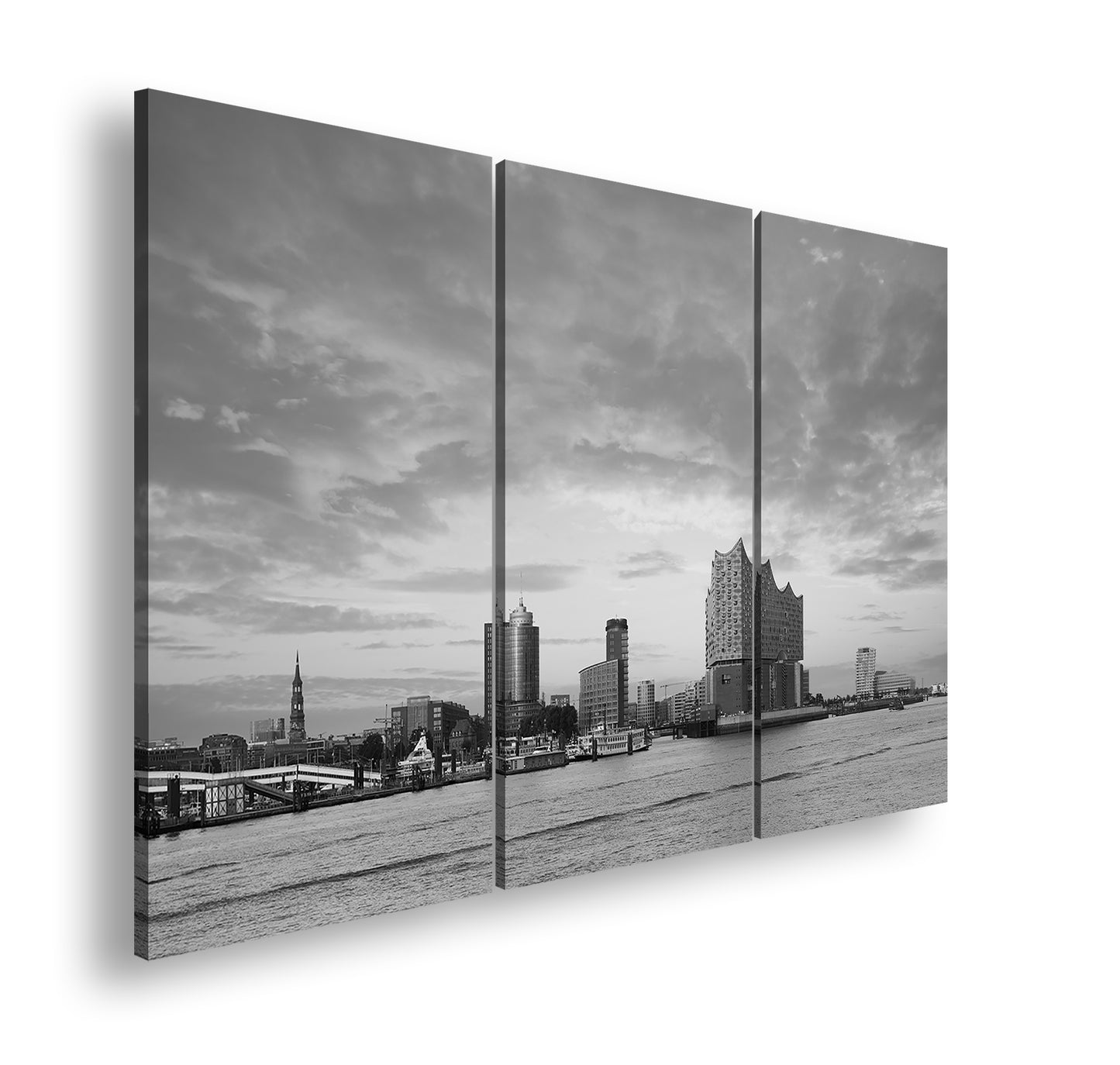 Hauptbild Schwarz & Weiß 3 Teilig