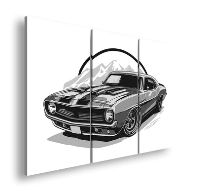 Hauptbild Schwarz & Weiß 3 Teilig