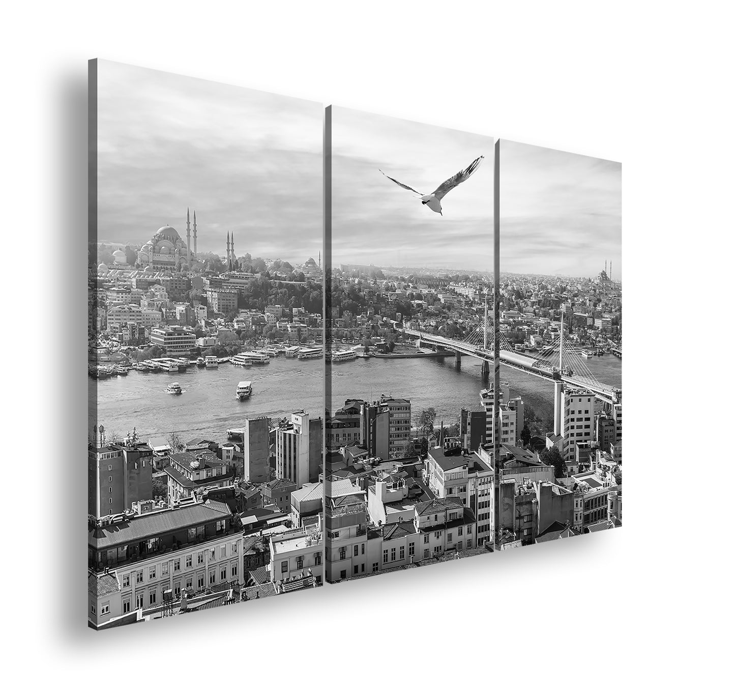 Hauptbild Schwarz & Weiß 3 Teilig