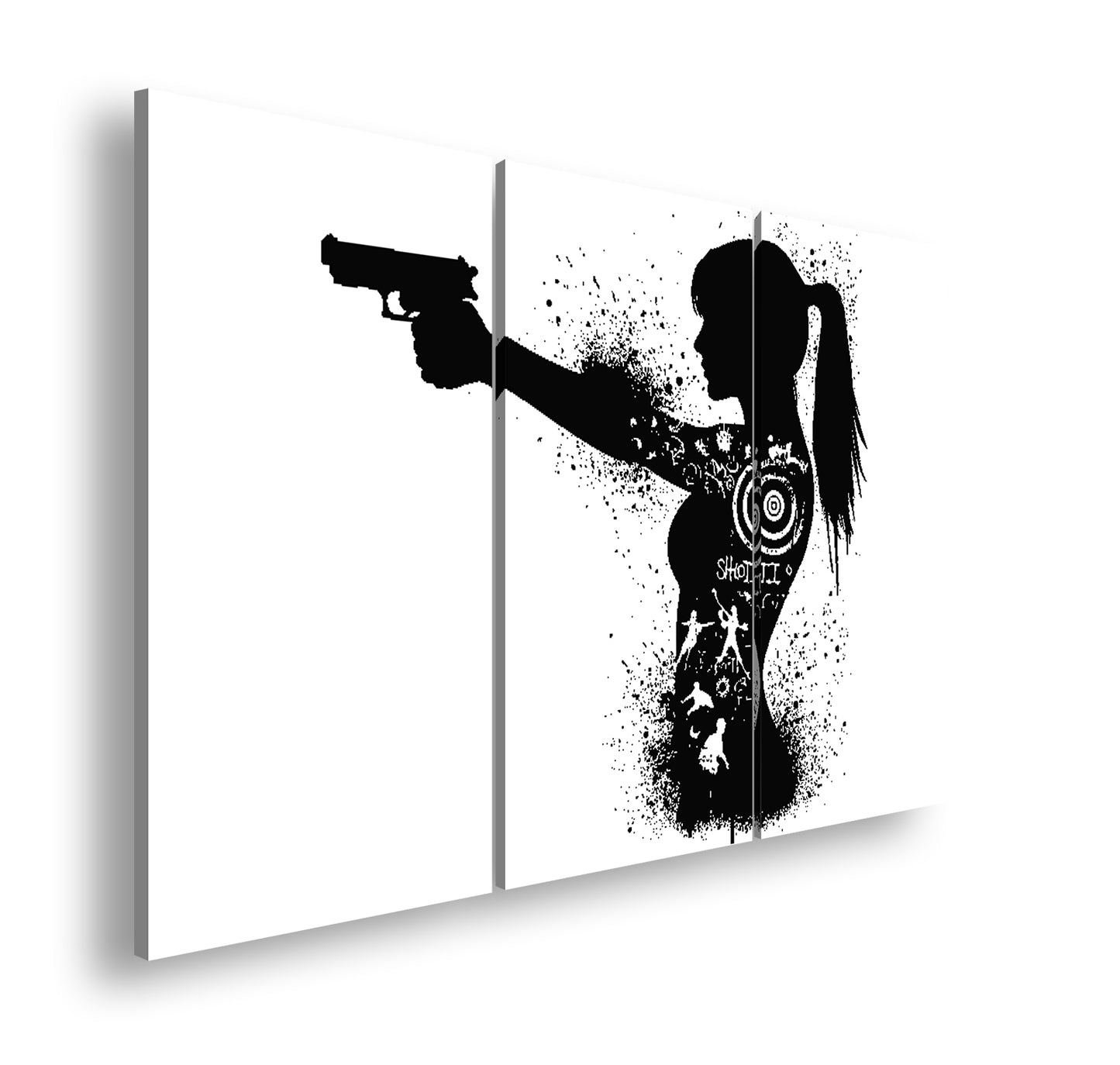 Hauptbild Schwarz & Weiß 3 Teilig