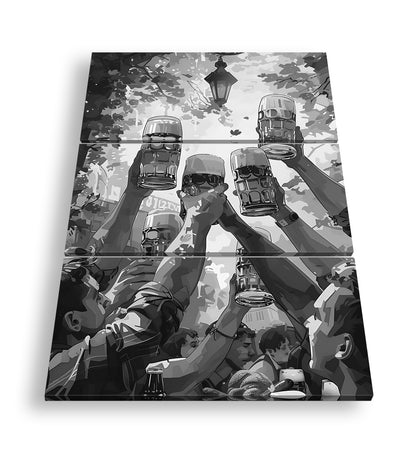 Hauptbild Schwarz & Weiß 3 Teilig