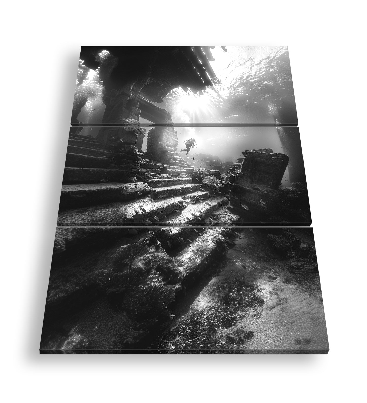 Hauptbild Schwarz & Weiß 3 Teilig