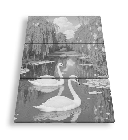 Hauptbild Schwarz & Weiß 3 Teilig