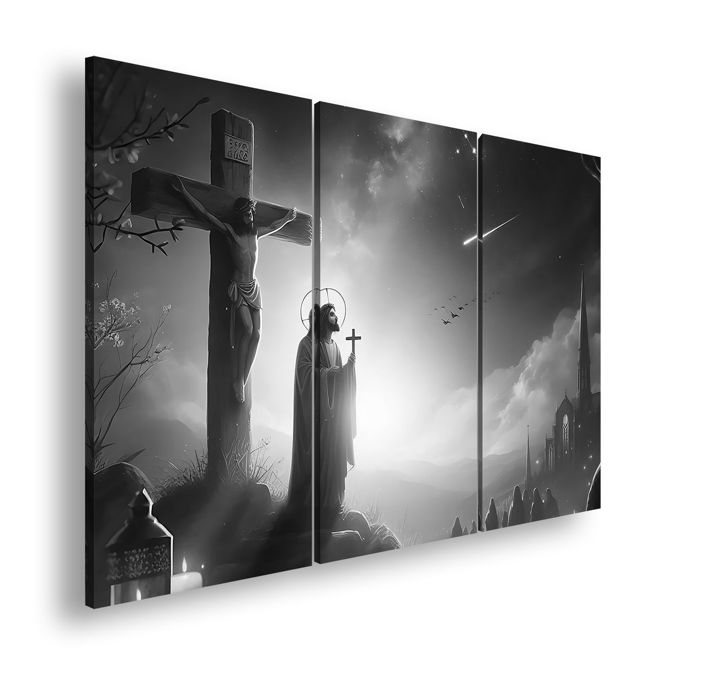 Hauptbild Schwarz & Weiß 3 Teilig