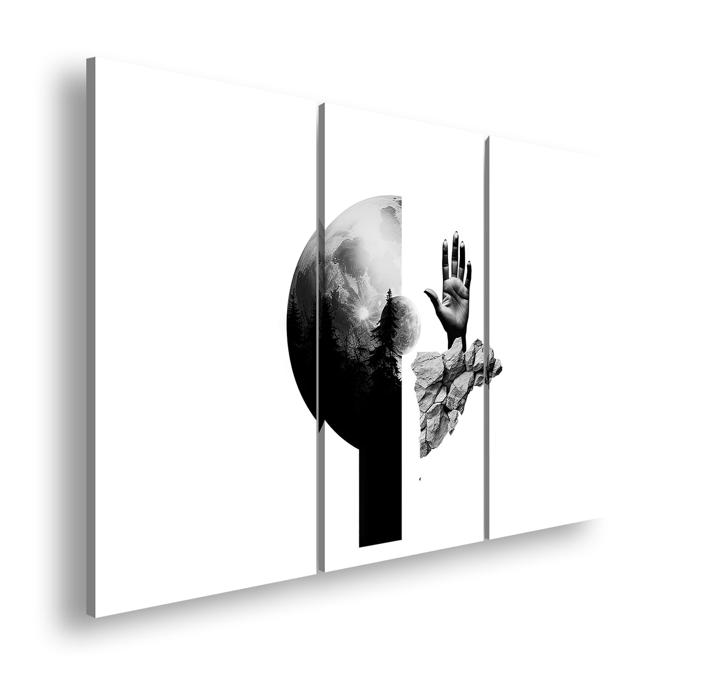 Hauptbild Schwarz & Weiß 3 Teilig