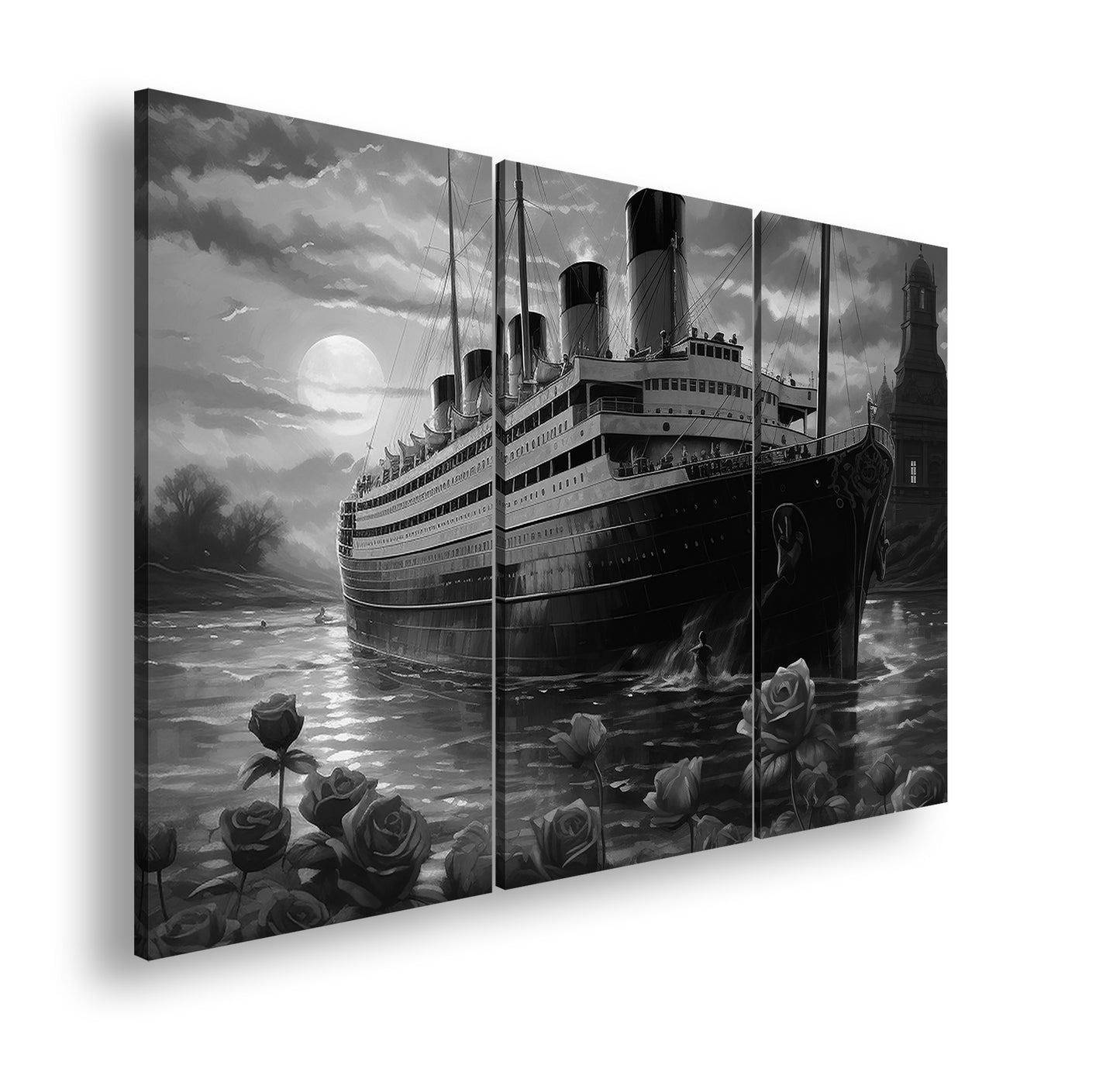 Hauptbild Schwarz & Weiß 3 Teilig