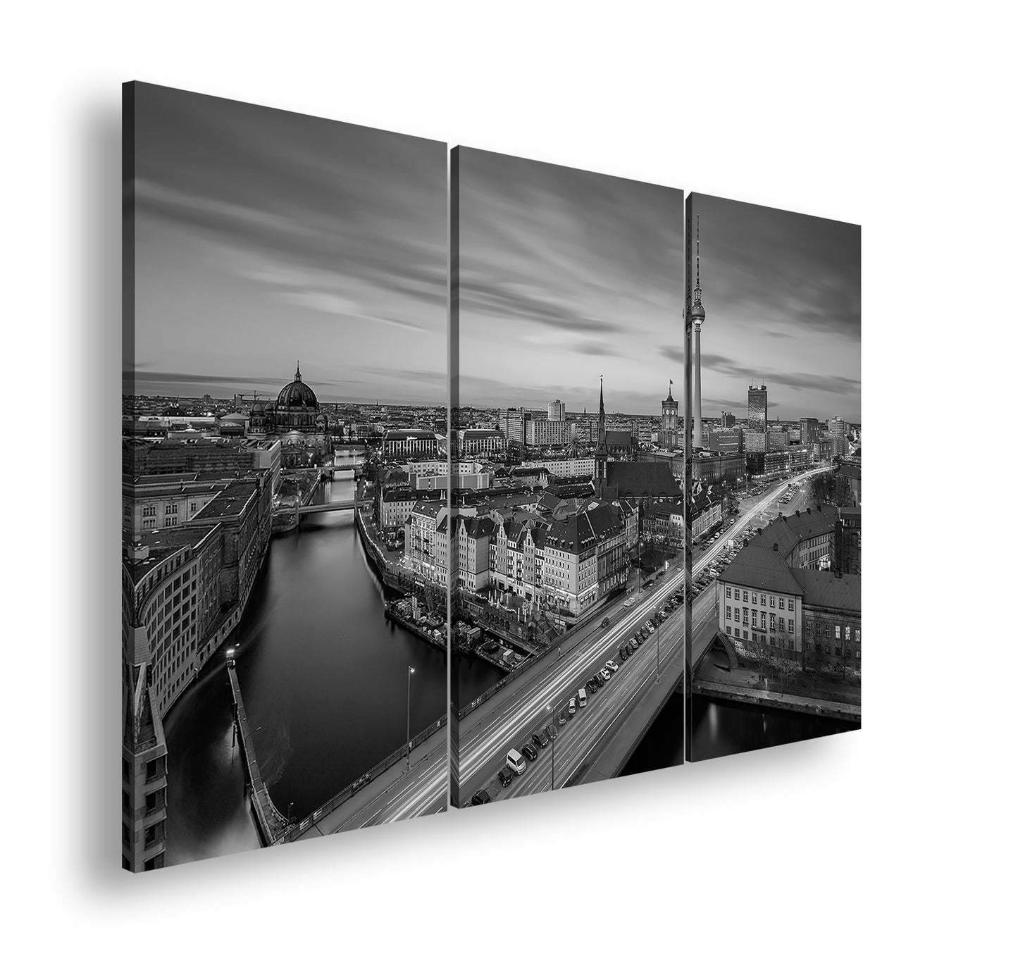 Hauptbild Schwarz & Weiß 3 Teilig