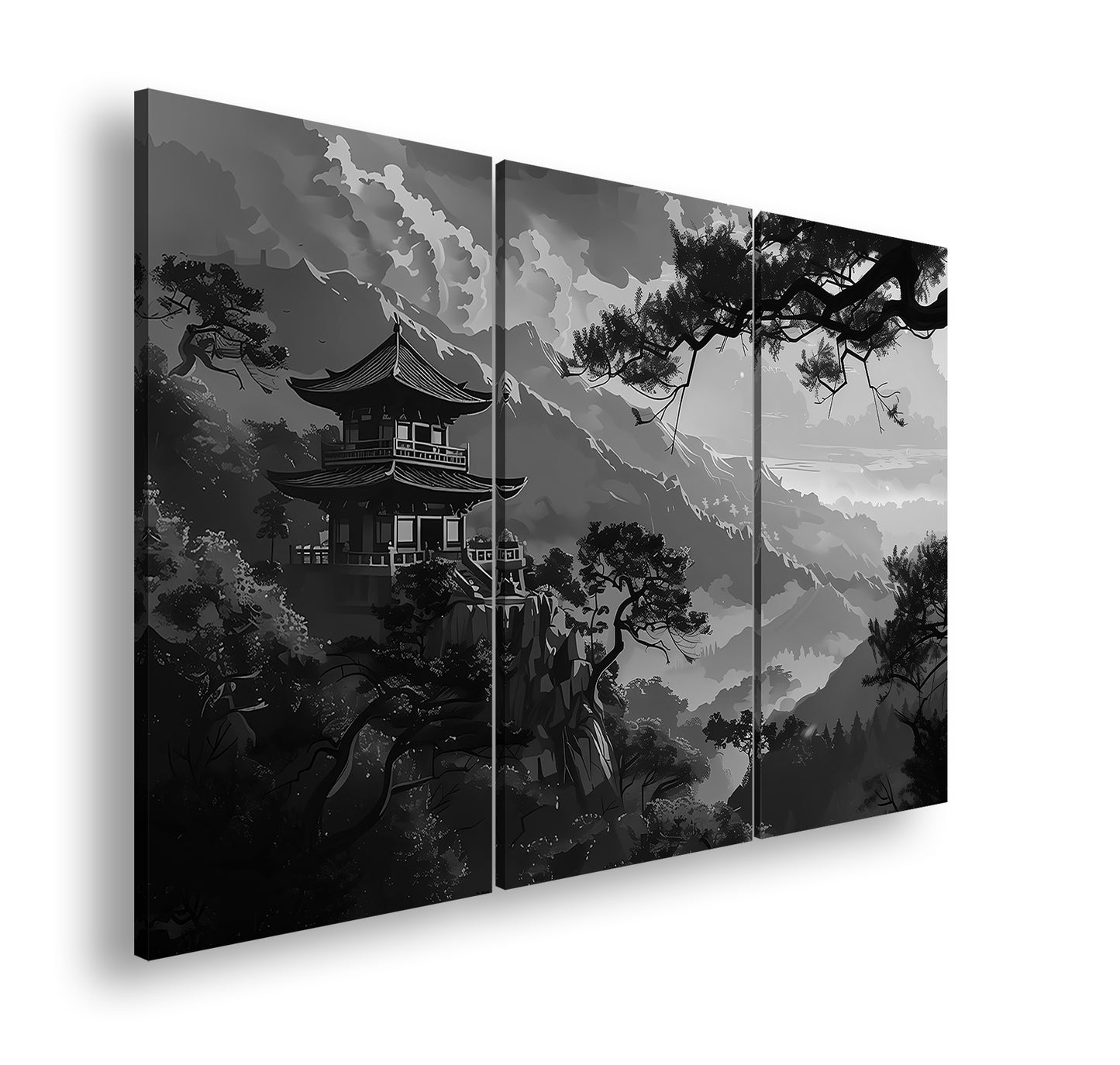 Hauptbild Schwarz & Weiß 3 Teilig