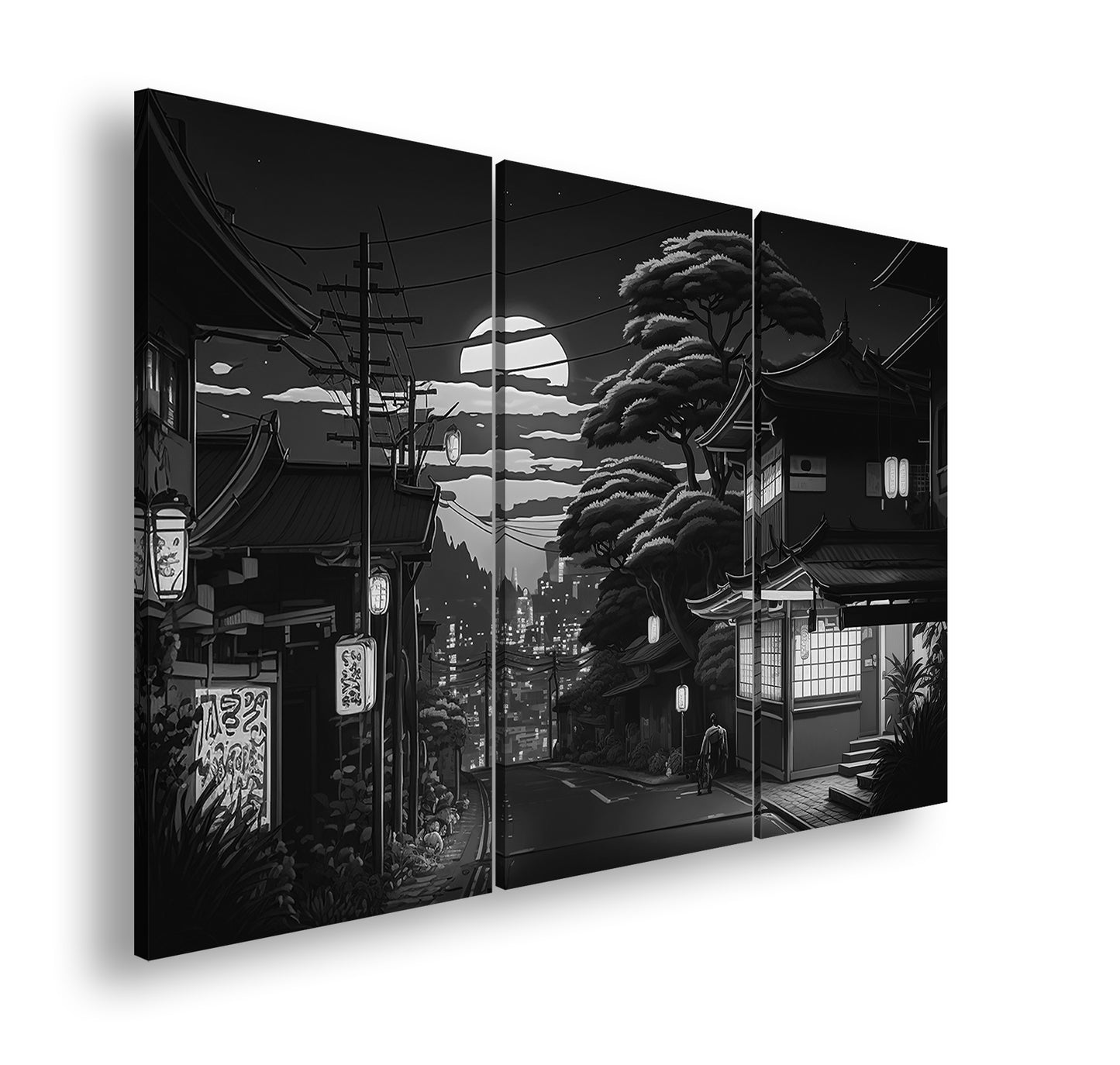 Hauptbild Schwarz & Weiß 3 Teilig