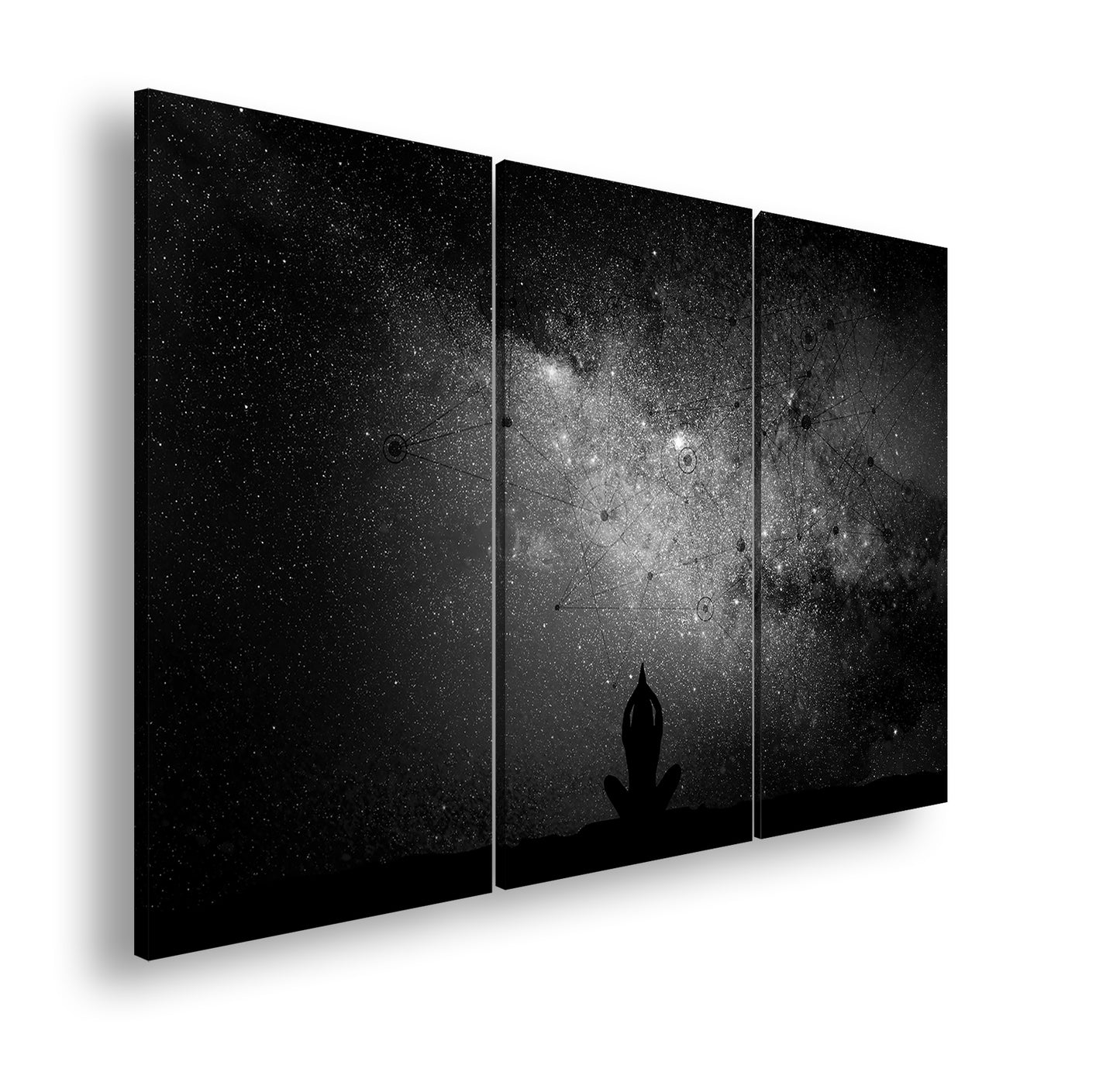 Hauptbild Schwarz & Weiß 3 Teilig