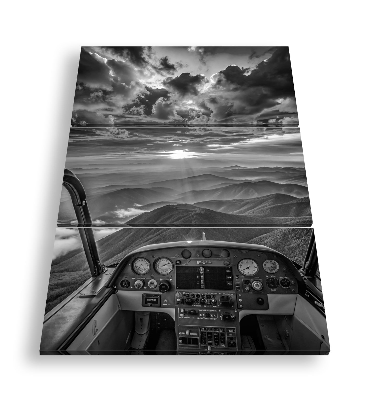 Hauptbild Schwarz & Weiß 3 Teilig