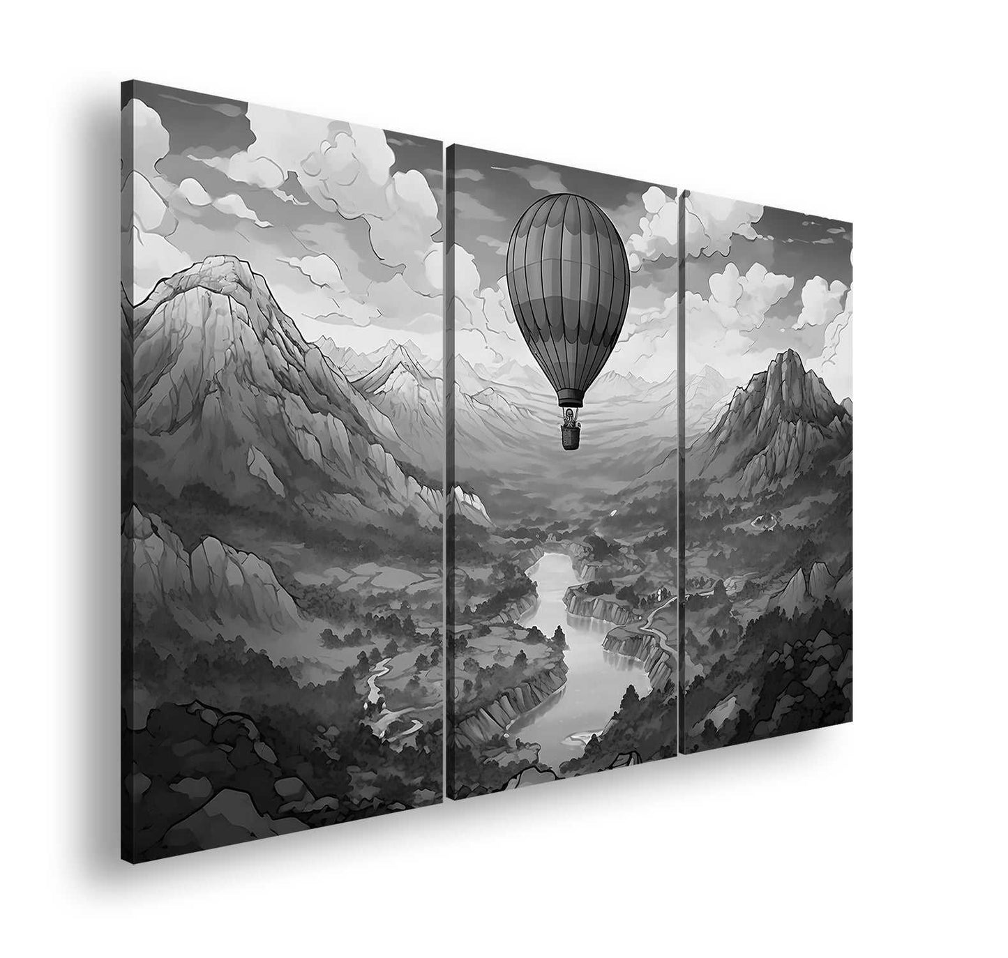 Hauptbild Schwarz & Weiß 3 Teilig