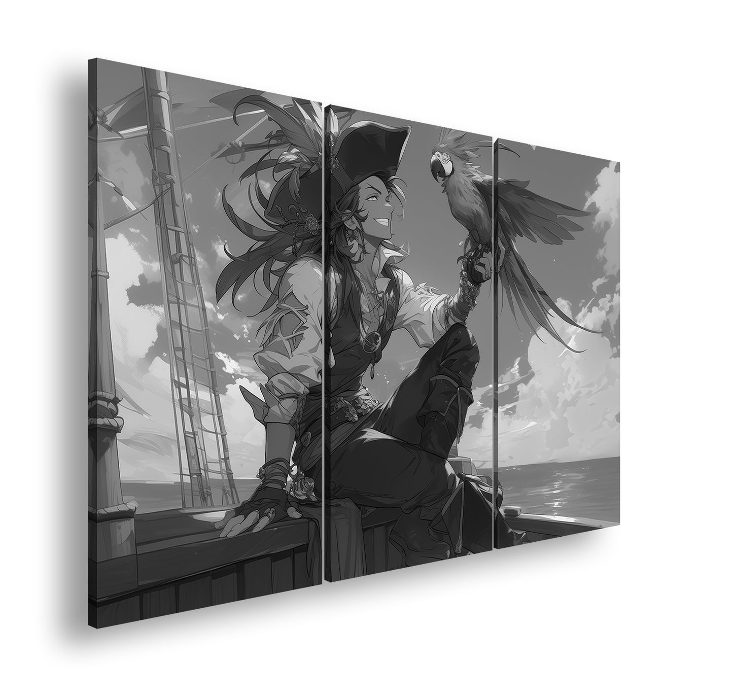 Hauptbild Schwarz & Weiß 3 Teilig