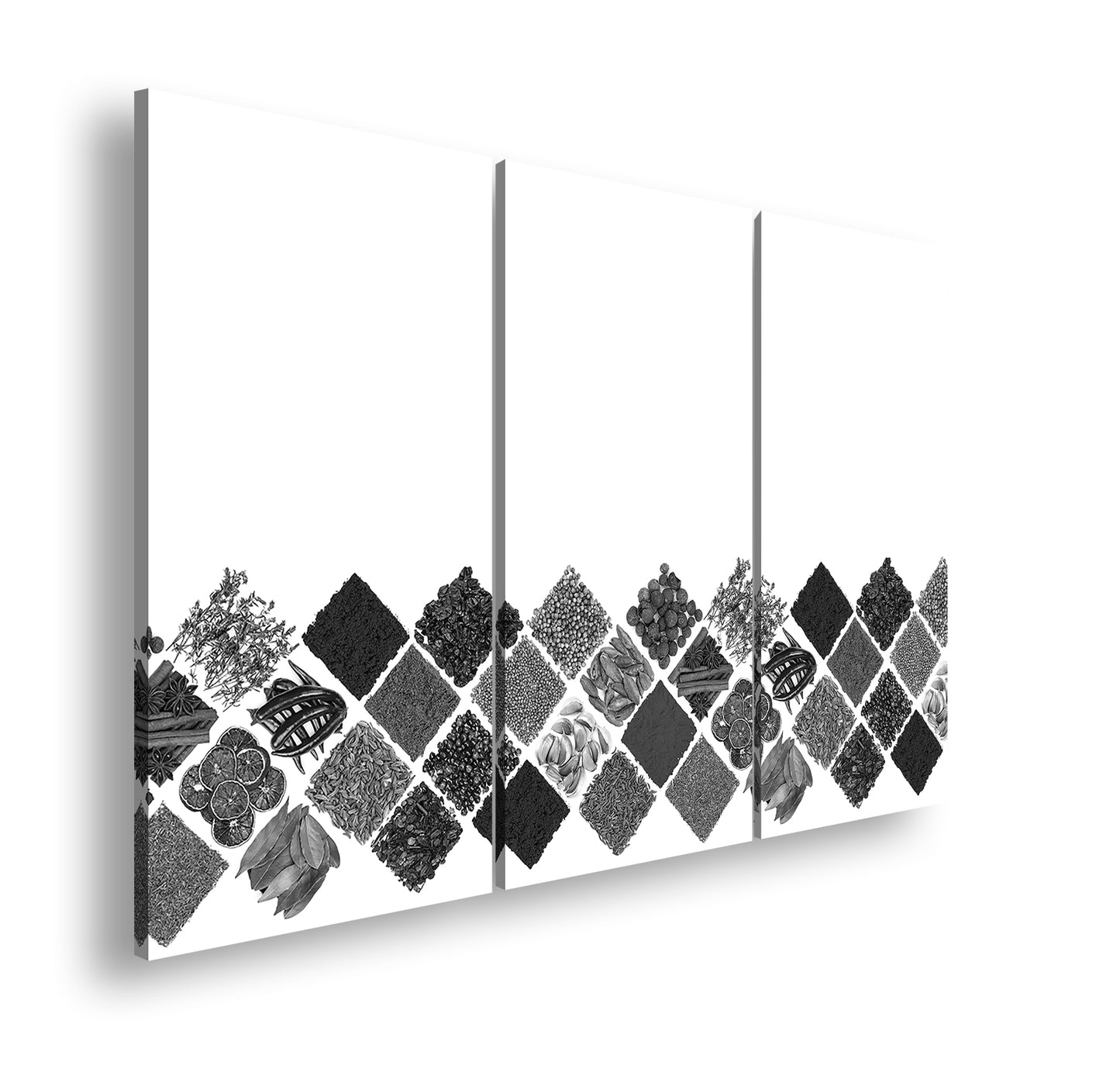 Hauptbild Schwarz & Weiß 3 Teilig