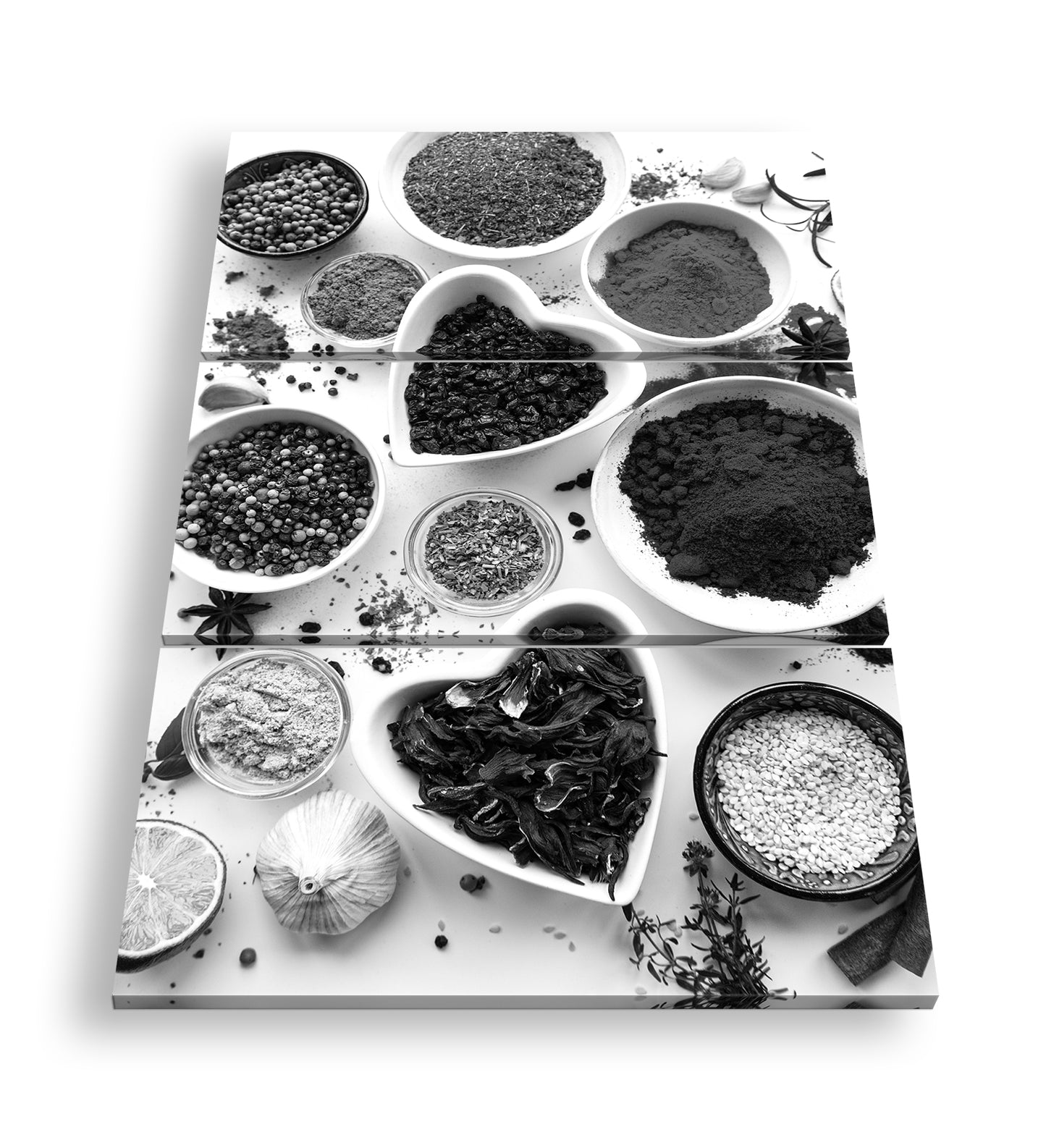 Hauptbild Schwarz & Weiß 3 Teilig