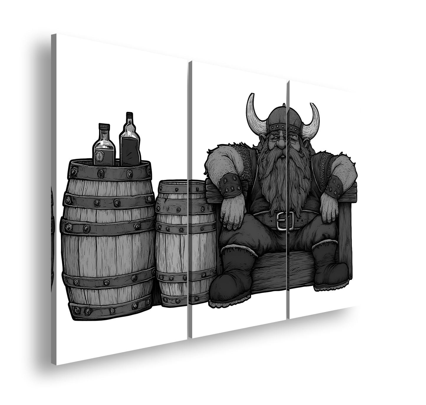 Hauptbild Schwarz & Weiß 3 Teilig