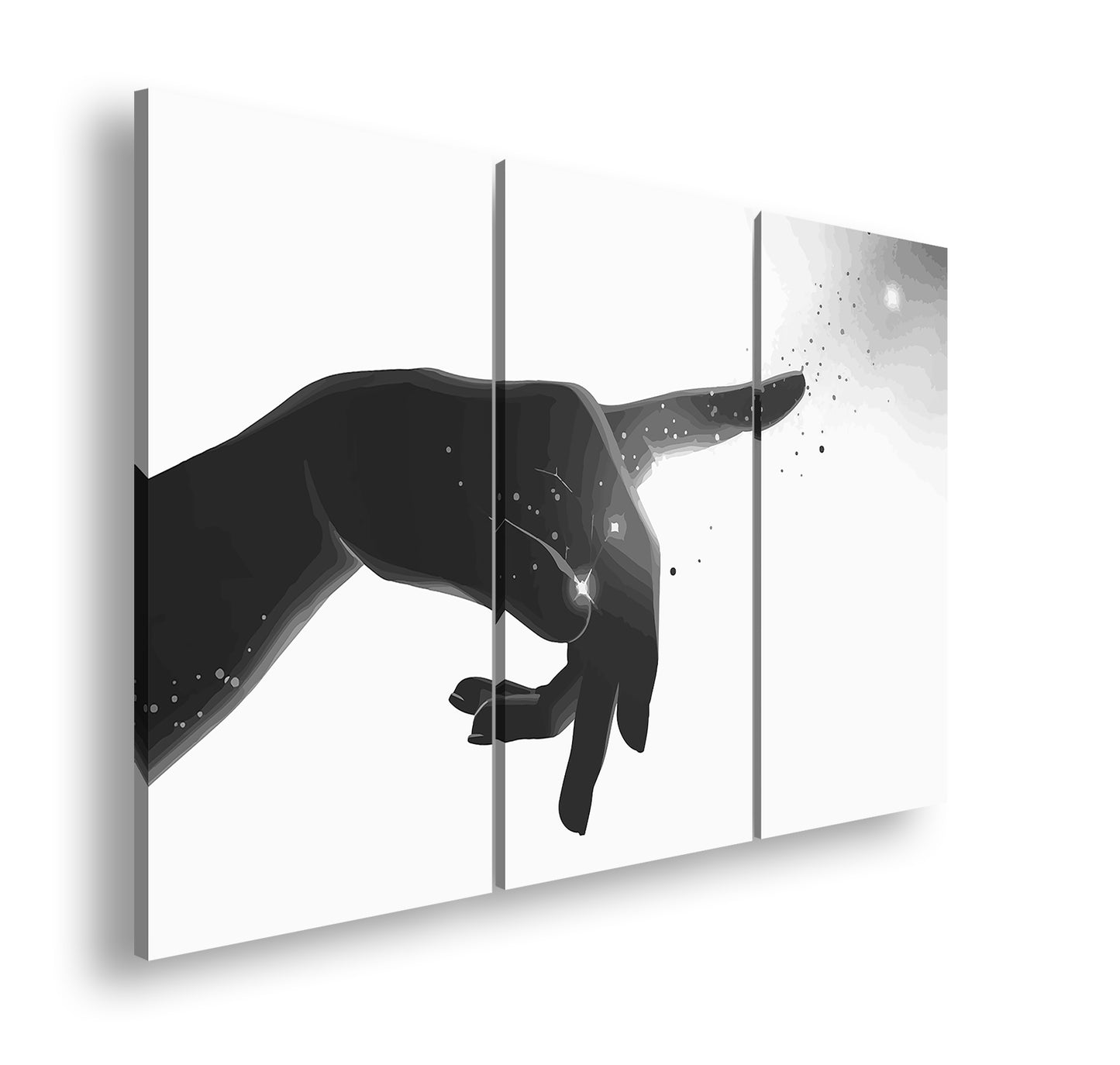 Hauptbild Schwarz & Weiß 3 Teilig