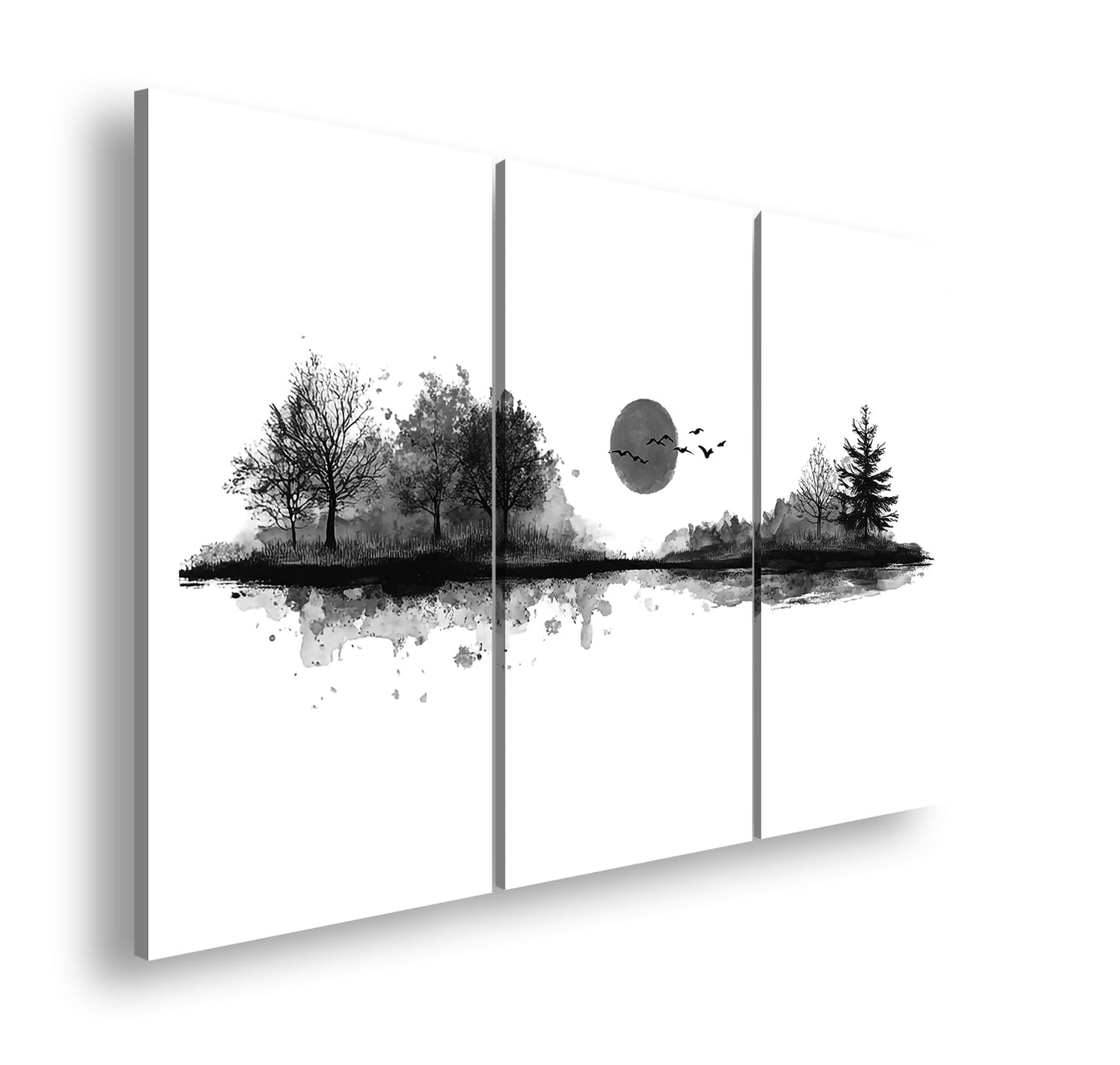 Hauptbild Schwarz & Weiß 3 Teilig