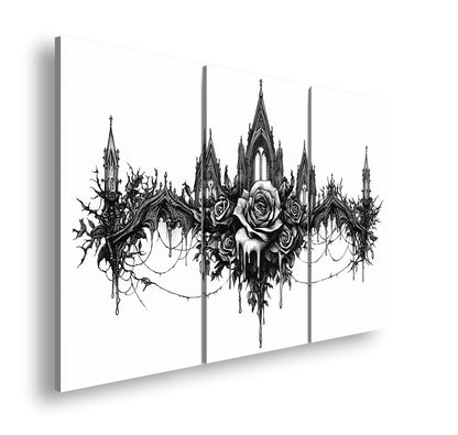 Hauptbild Schwarz & Weiß 3 Teilig