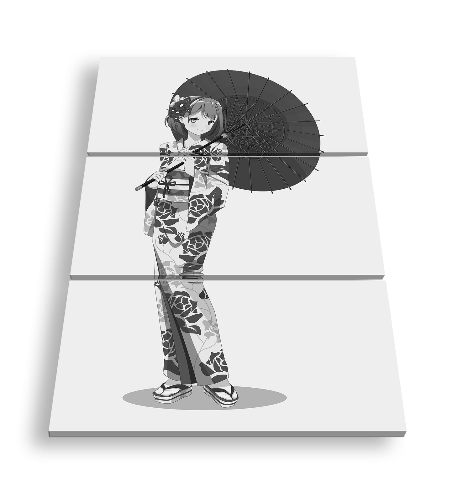 Hauptbild Schwarz & Weiß 3 Teilig