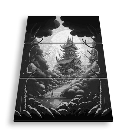 Hauptbild Schwarz & Weiß 3 Teilig