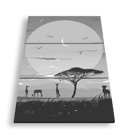 Hauptbild Schwarz & Weiß 3 Teilig