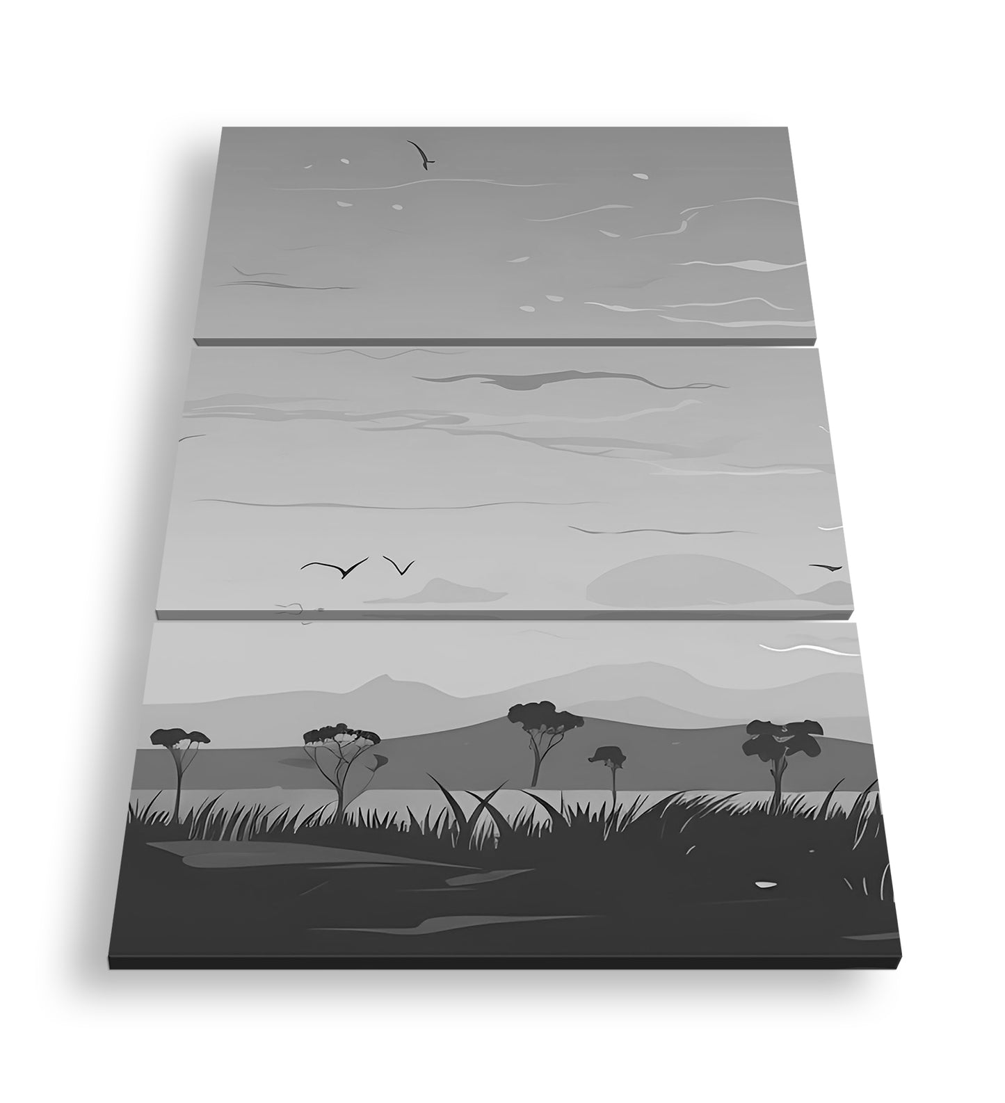 Hauptbild Schwarz & Weiß 3 Teilig