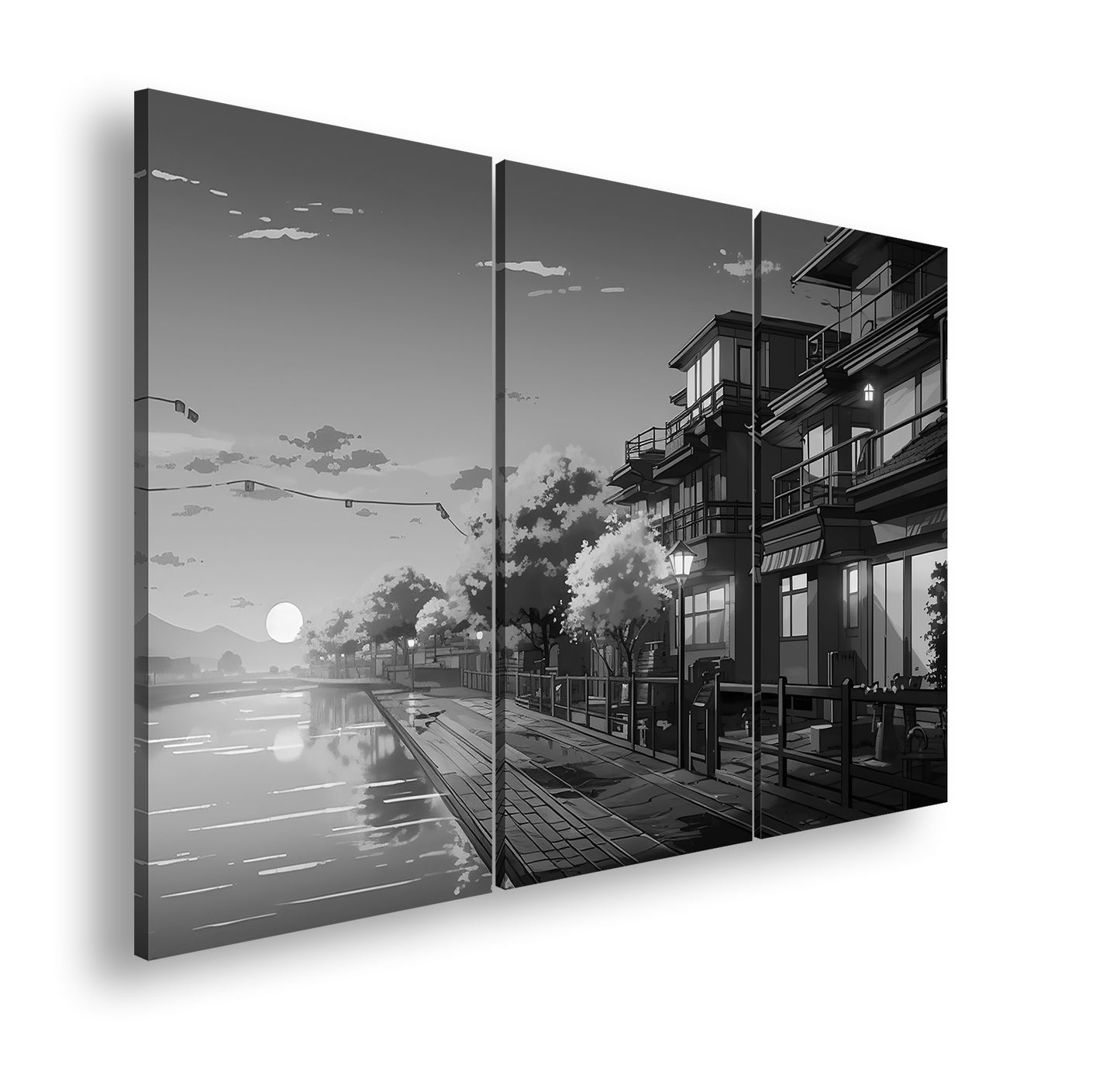 Hauptbild Schwarz & Weiß 3 Teilig