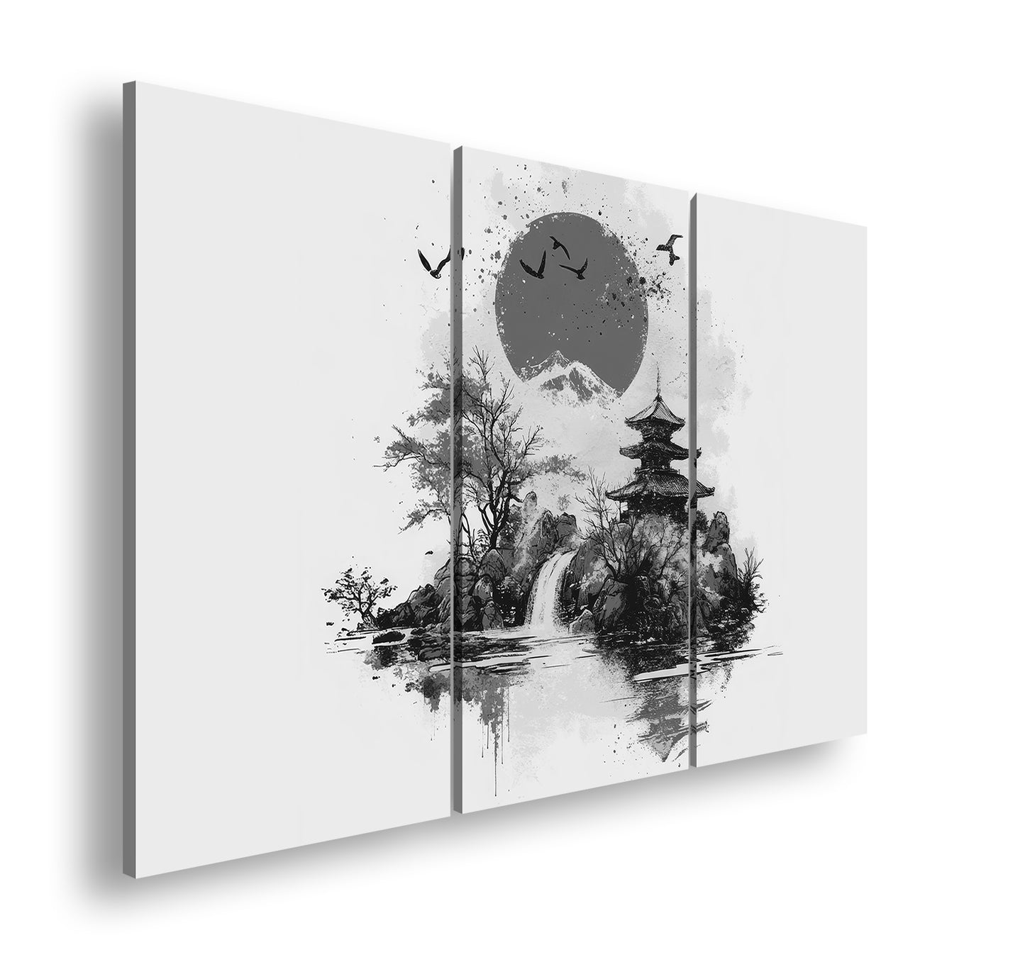 Hauptbild Schwarz & Weiß 3 Teilig