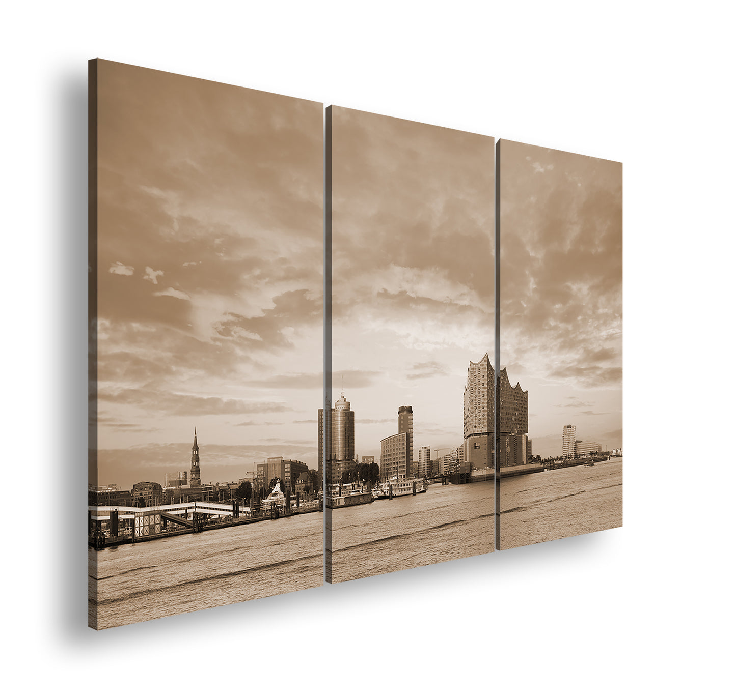 Hauptbild Sepia 3 Teilig