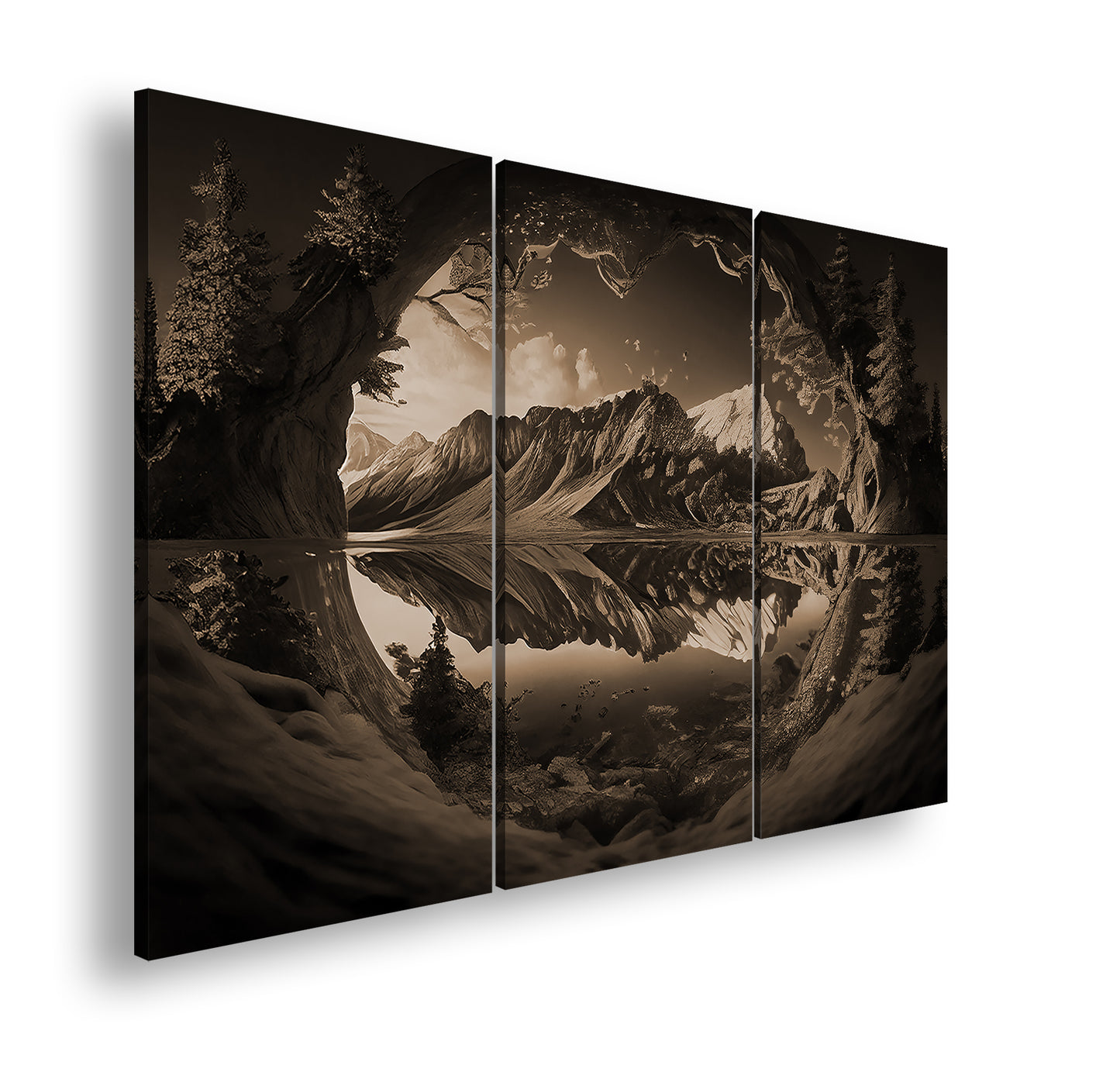 Hauptbild Sepia 3 Teilig