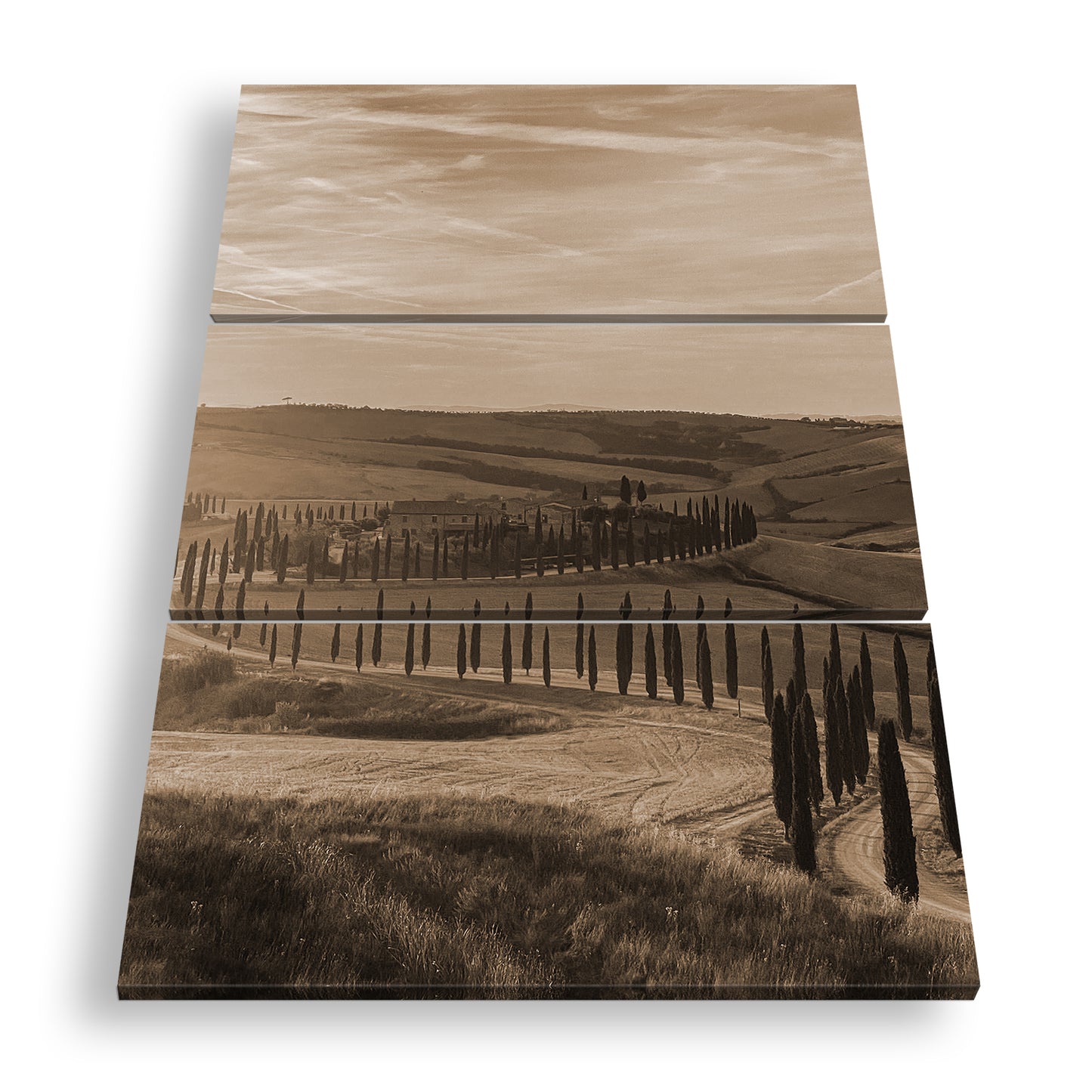 Hauptbild Sepia 3 Teilig