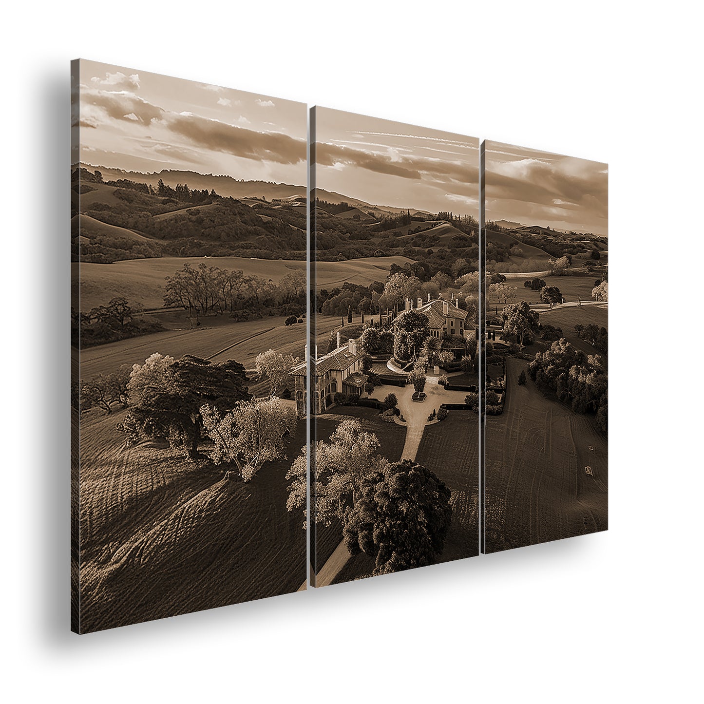 Hauptbild Sepia 3 Teilig