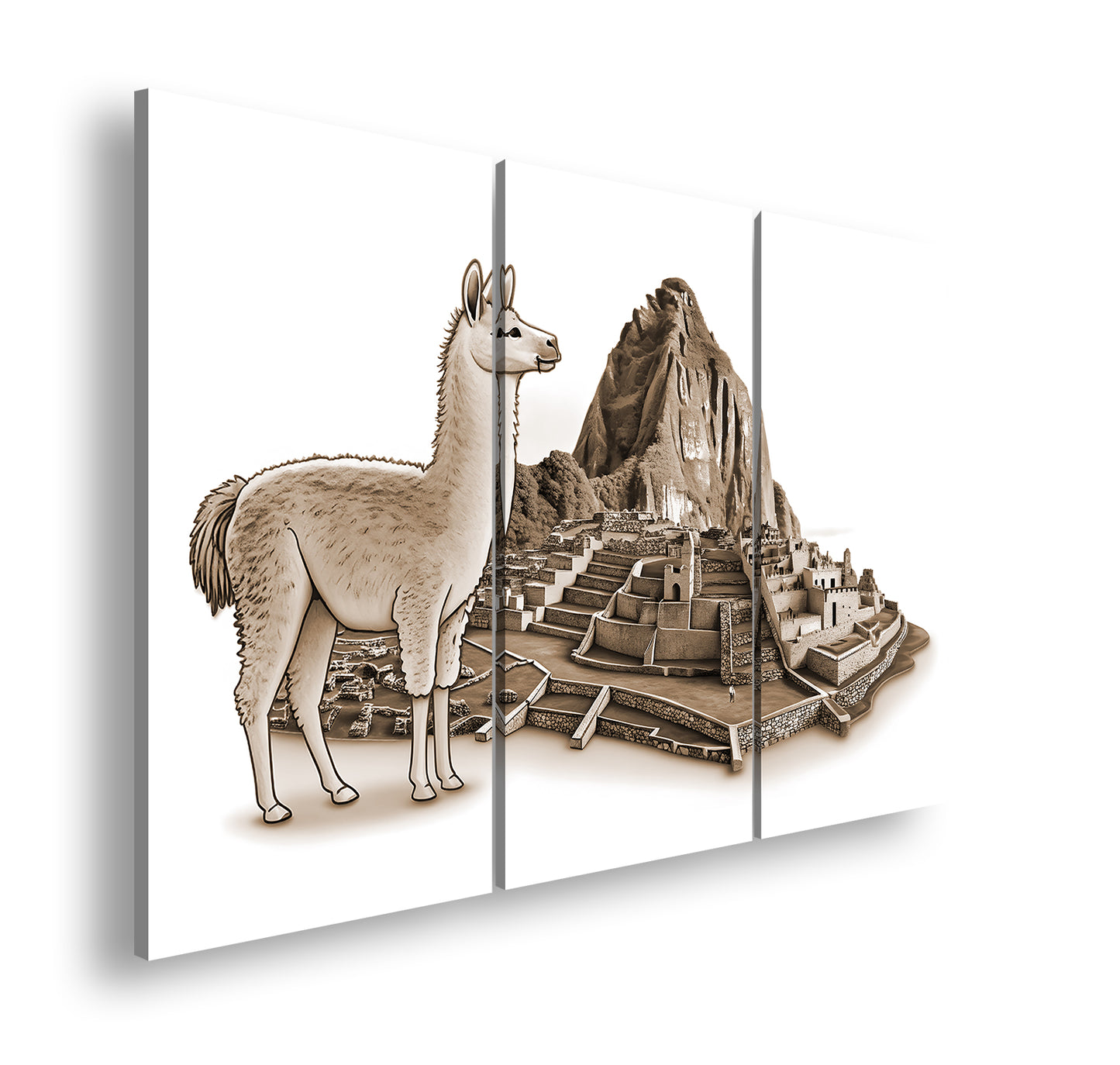 Hauptbild Sepia 3 Teilig