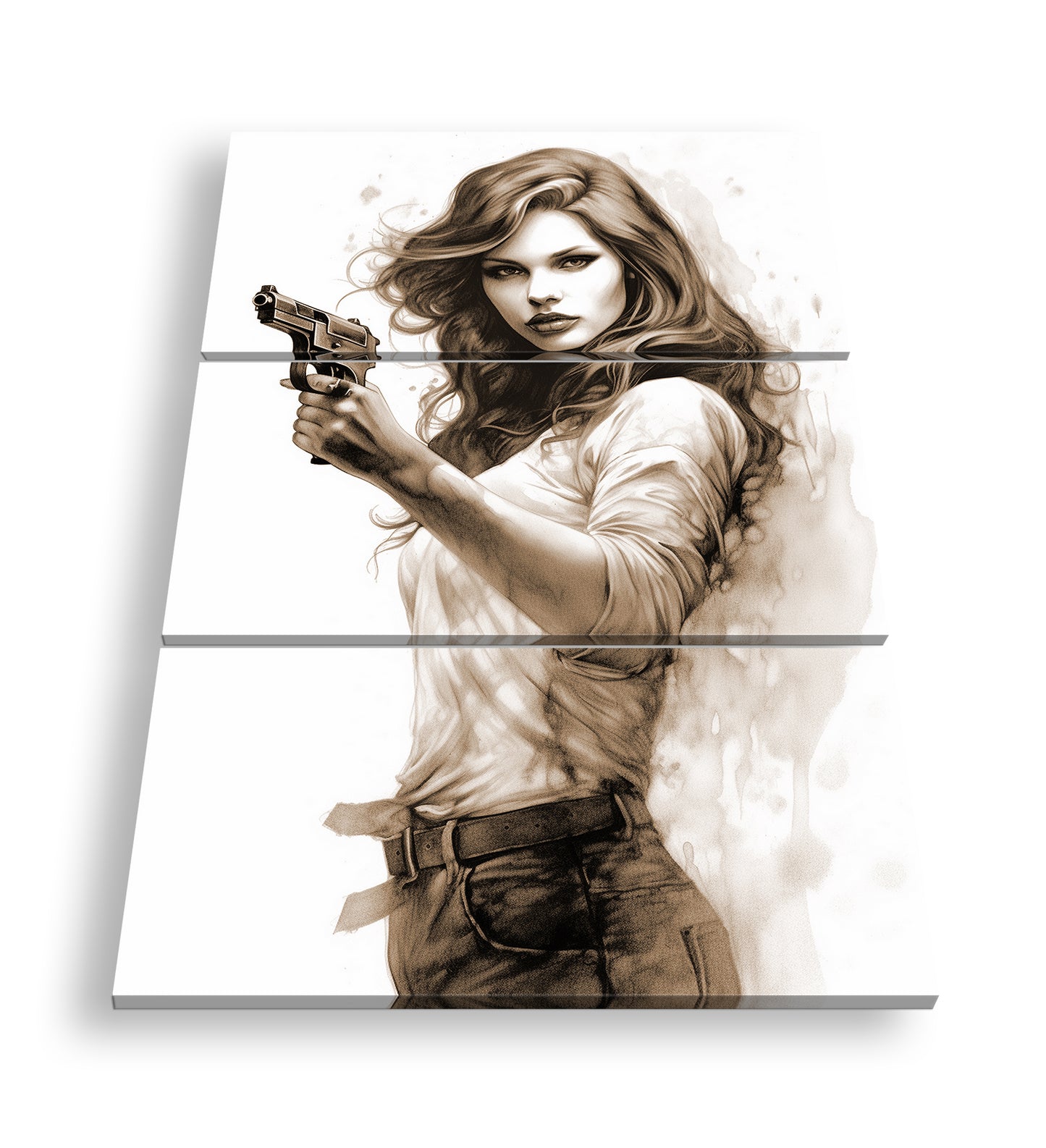 Hauptbild Sepia 3 Teilig