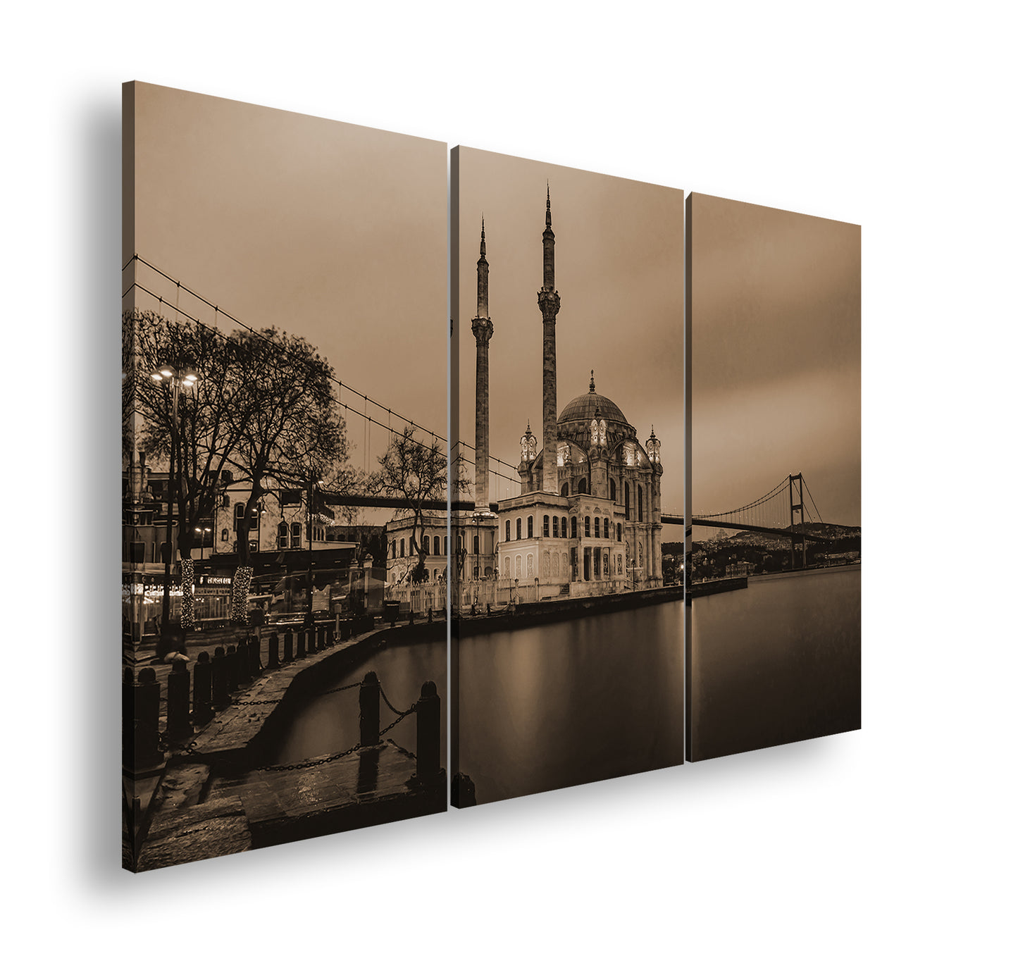 Hauptbild Sepia 3 Teilig