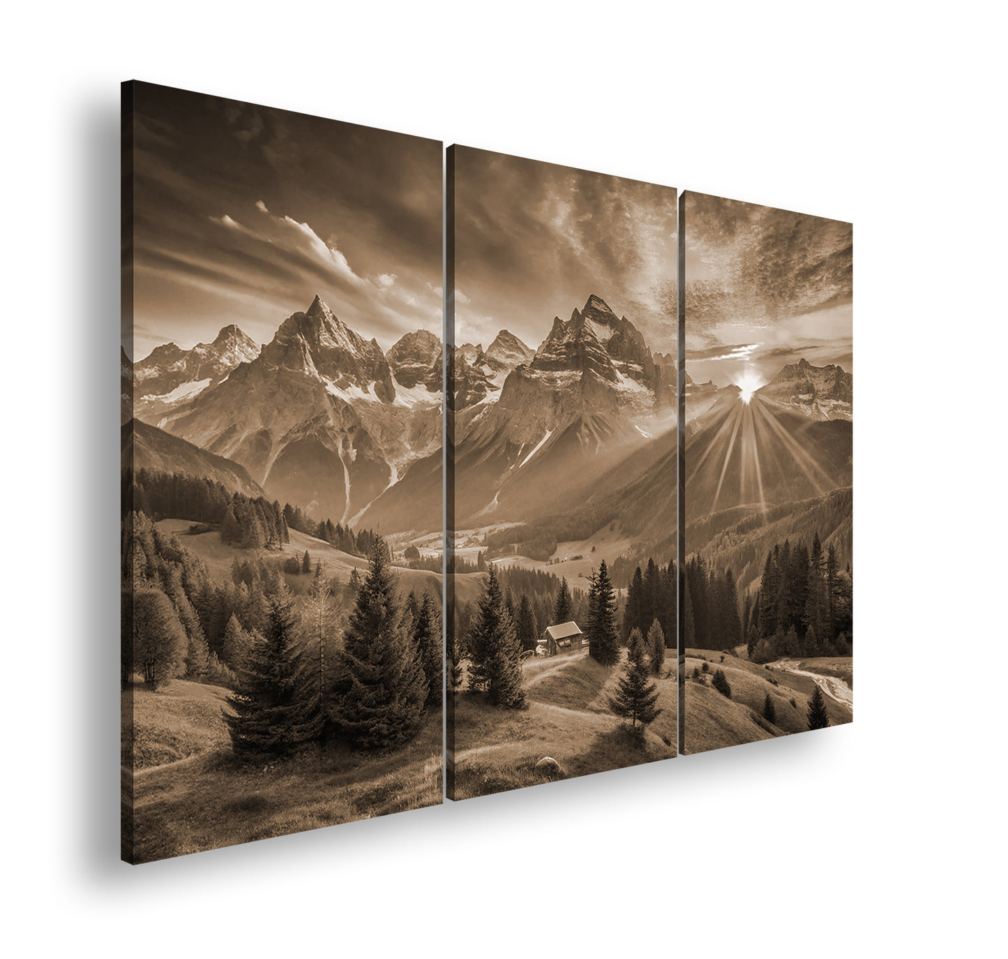 Hauptbild Sepia 3 Teilig