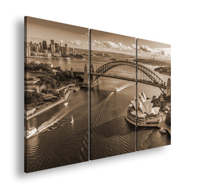 Hauptbild Sepia 3 Teilig