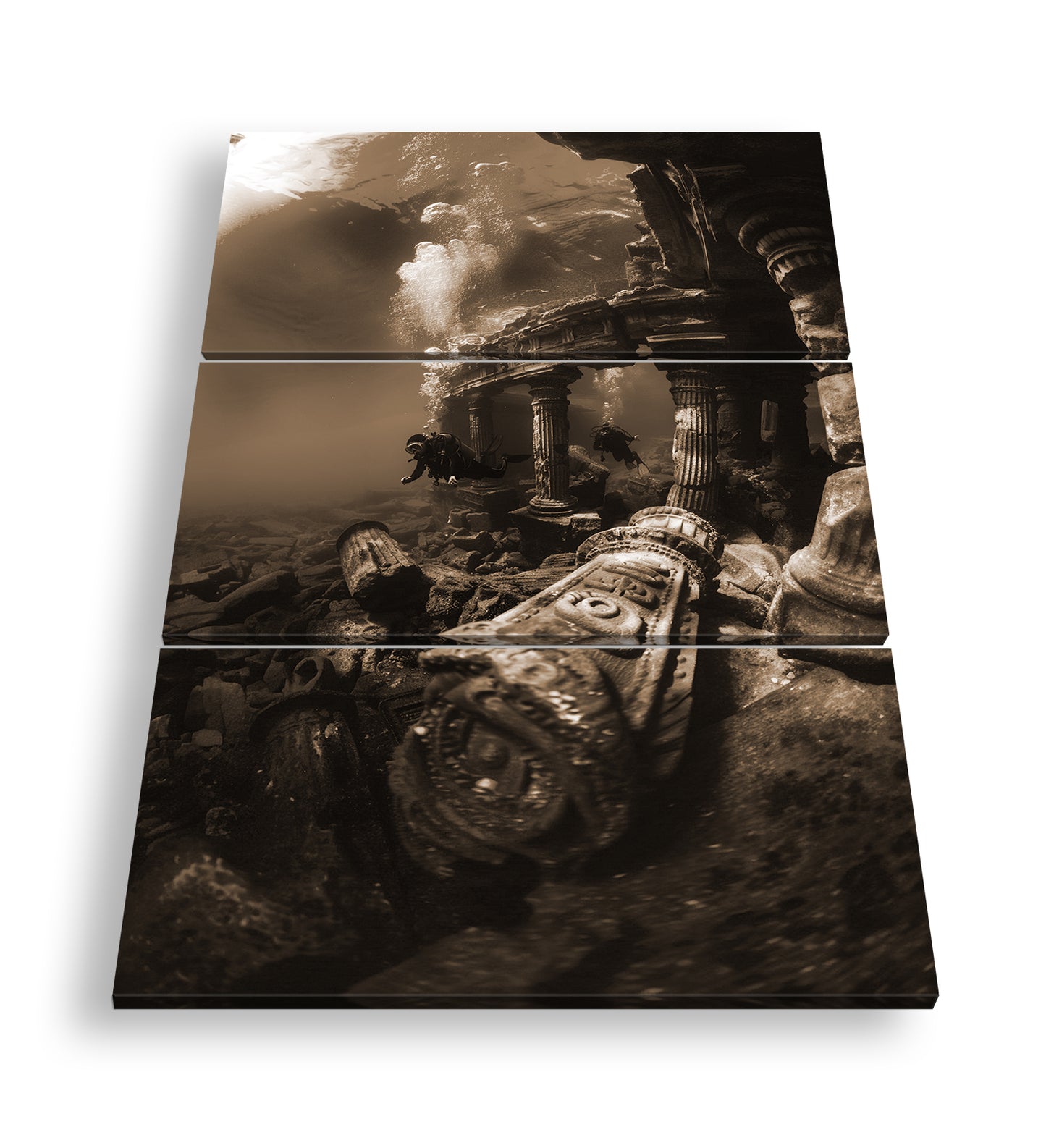 Hauptbild Sepia 3 Teilig