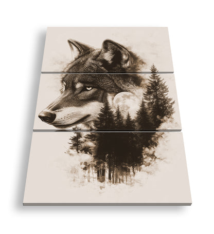 Hauptbild Sepia 3 Teilig