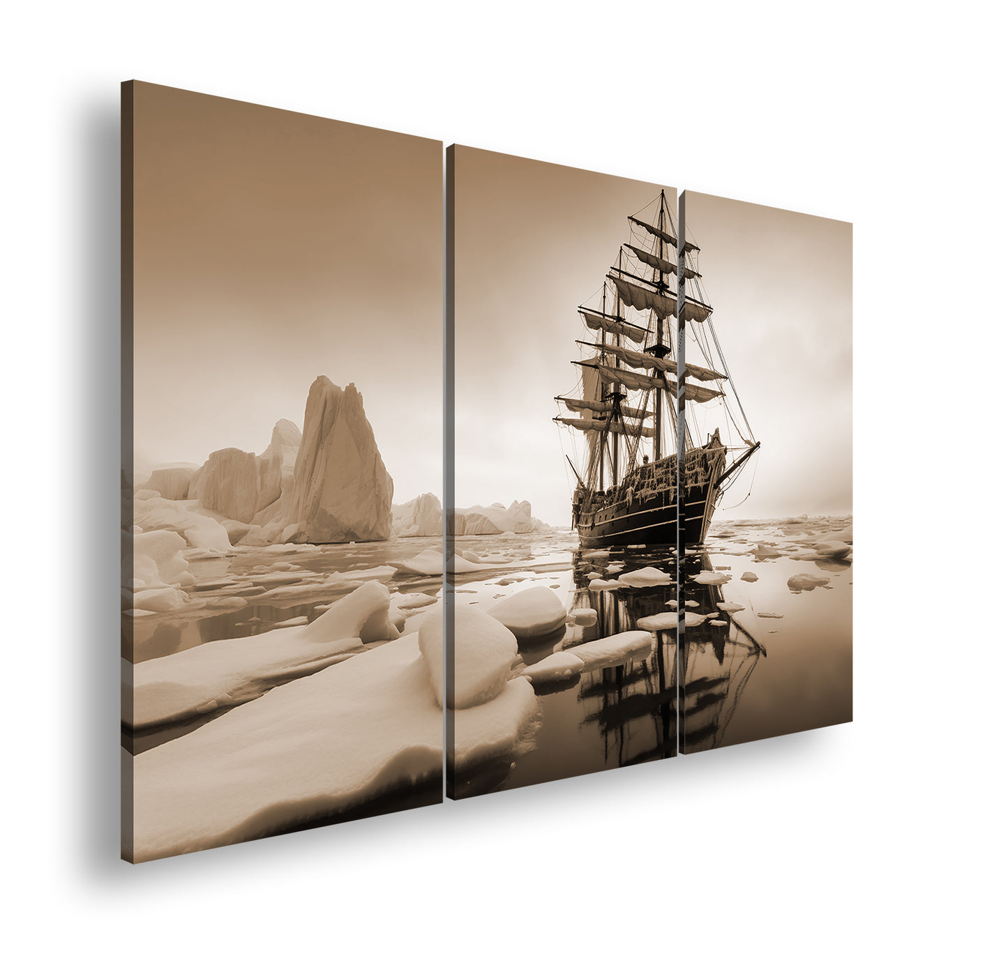 Hauptbild Sepia 3 Teilig