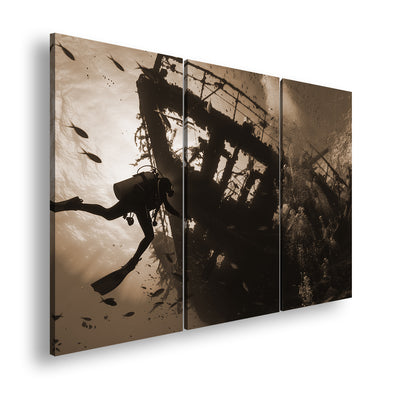 Hauptbild Sepia 3 Teilig