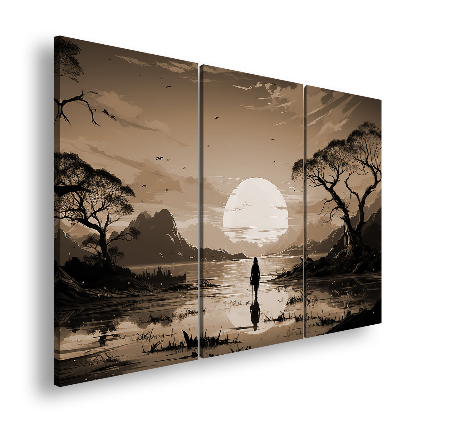 Hauptbild Sepia 3 Teilig