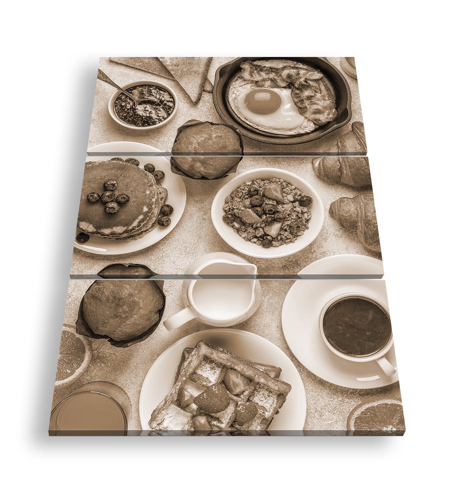 Hauptbild Sepia 3 Teilig