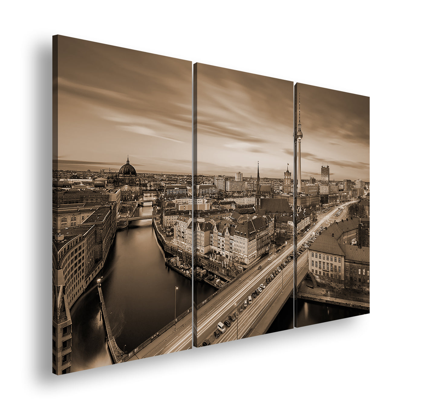 Hauptbild Sepia 3 Teilig