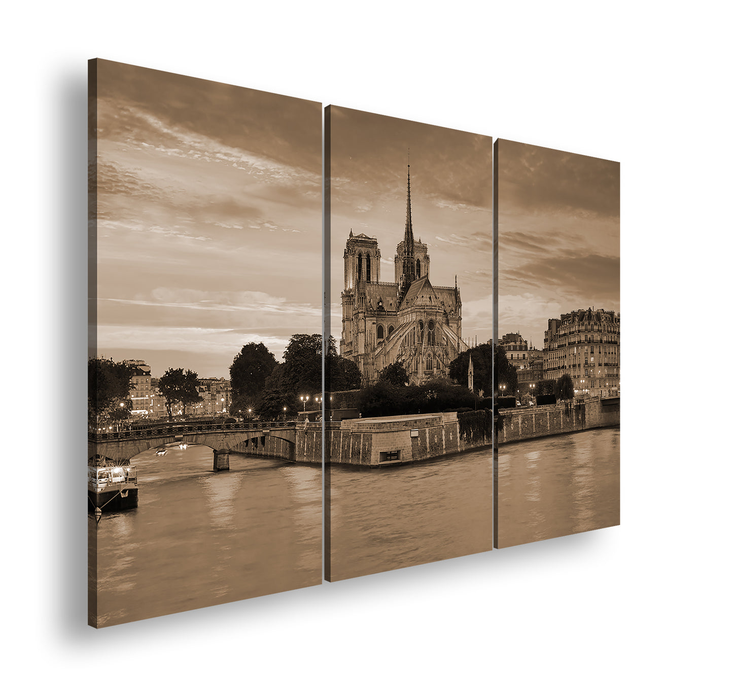 Hauptbild Sepia 3 Teilig