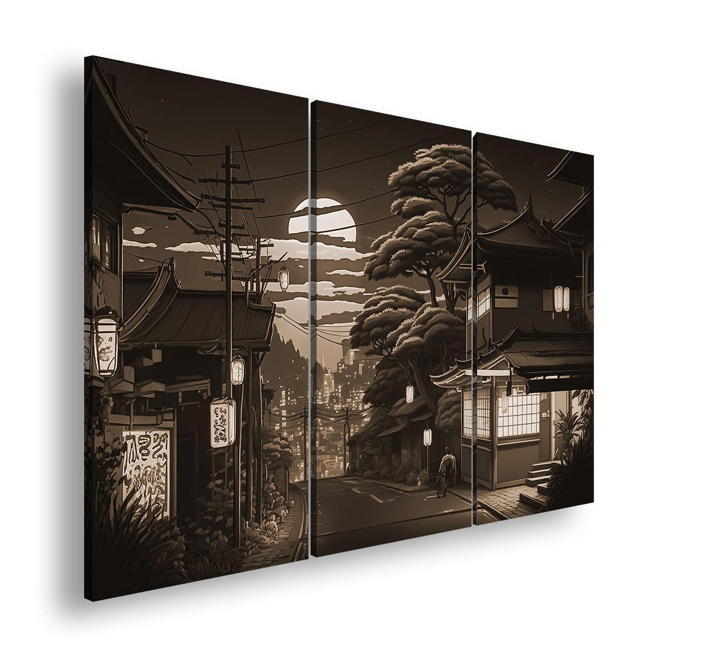 Hauptbild Sepia 3 Teilig